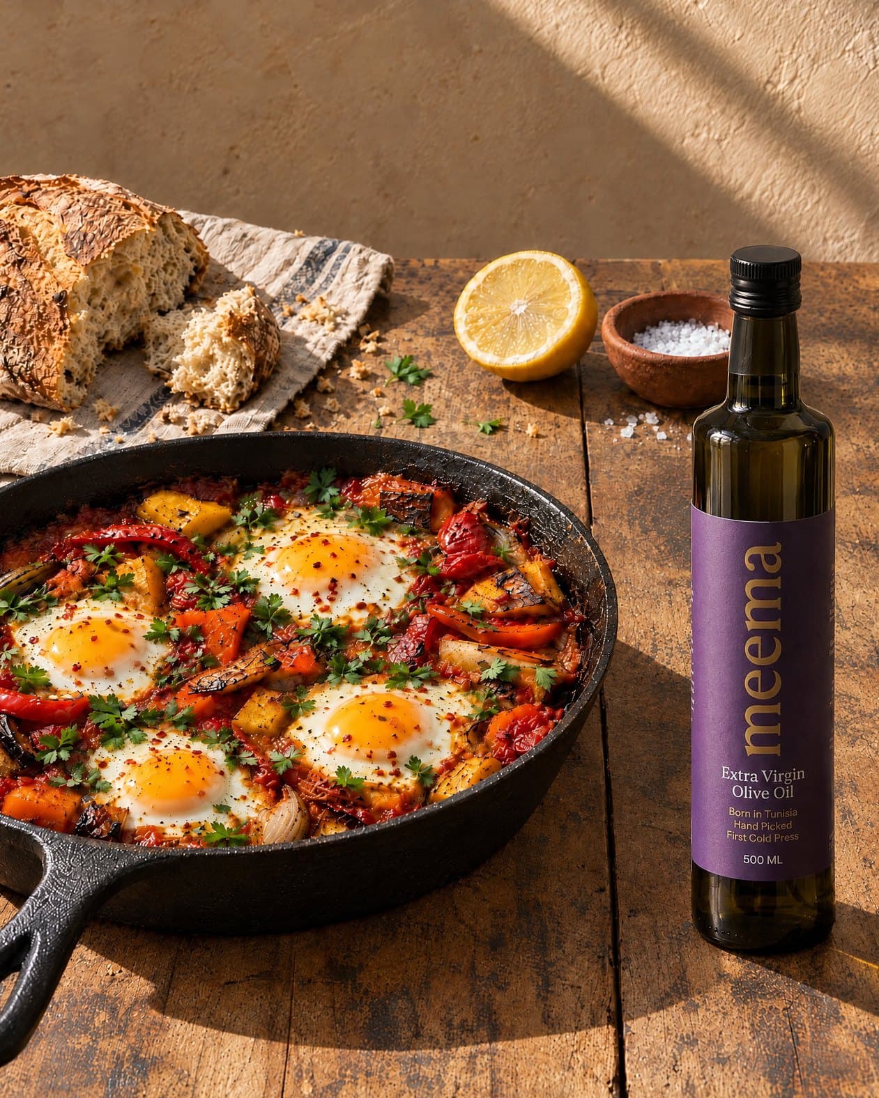 Leftover roast vegetable shakshuka